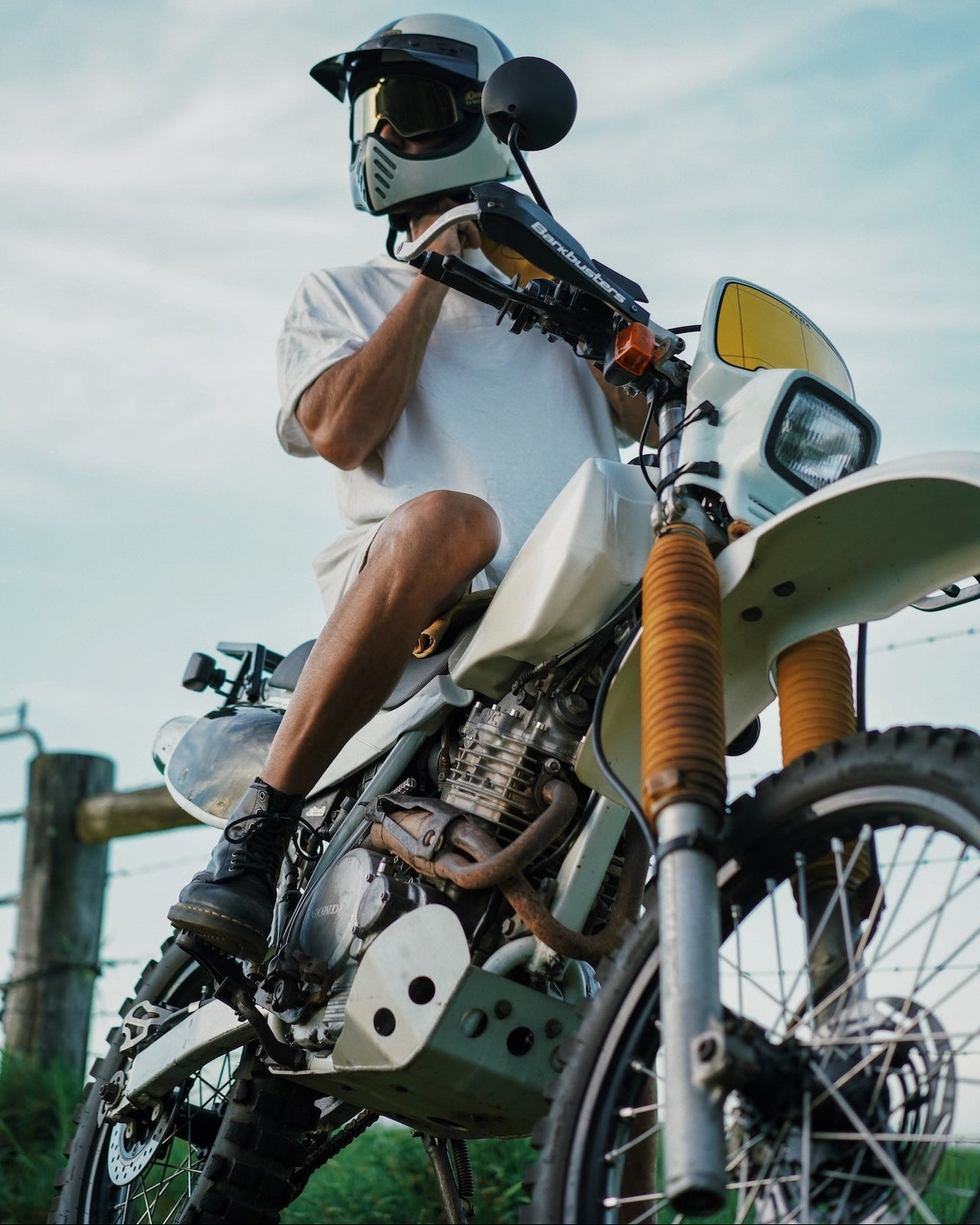 Handsome Luke — 1993 Honda XR600R
