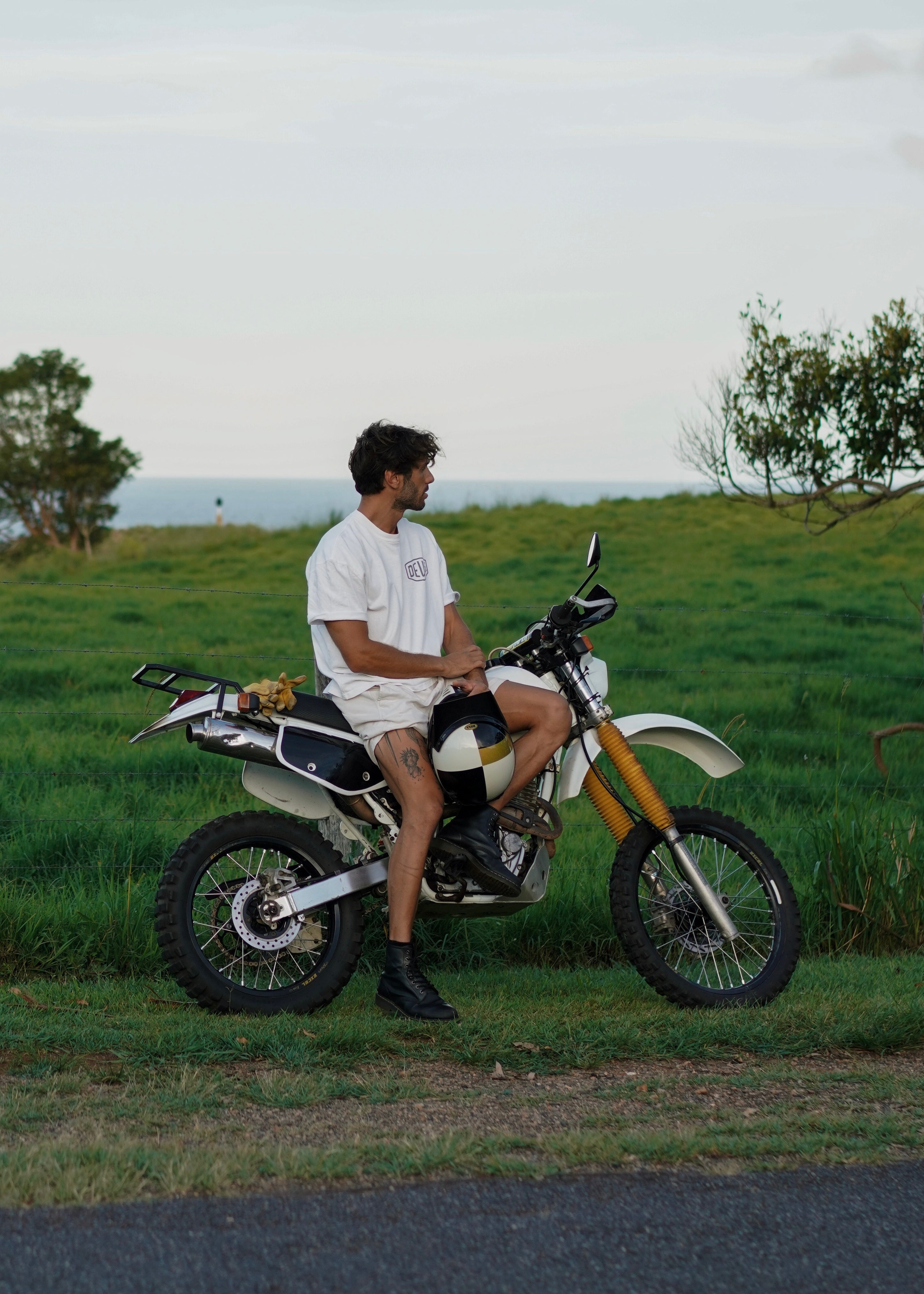 Handsome Luke — 1993 Honda XR600R