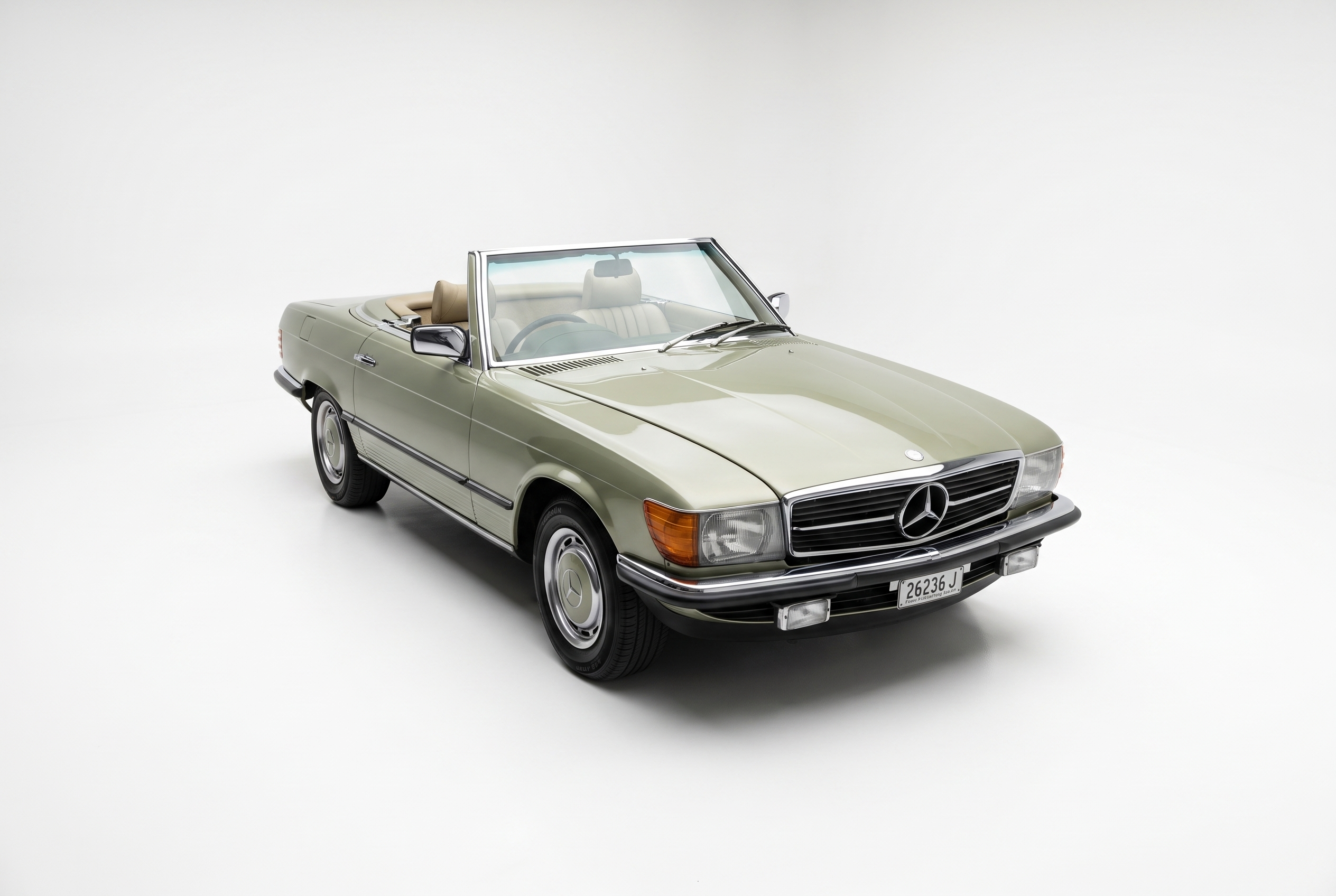 Lime Cordial - 1978 Mercedes-Benz 450SL
